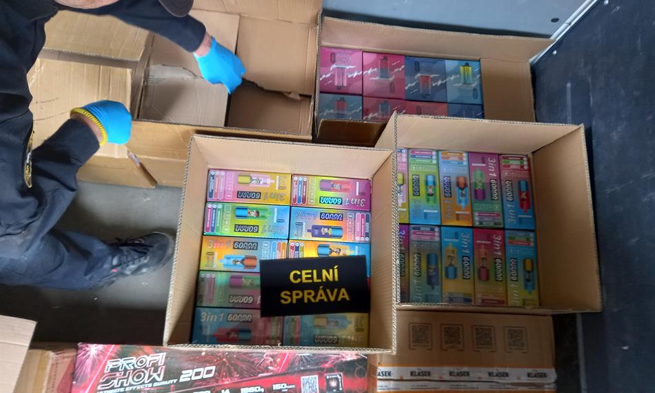 Elektronické cigarety ve vozidle